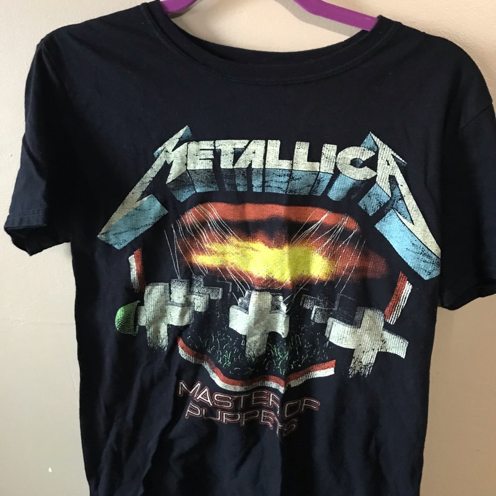 Metallica Master of Puppets tee from Spencer’s size M
